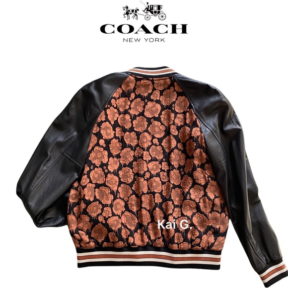 🌸😘Coach 55175 soft lather jacket 🧥😘🌸Size 6 - Picture 2 of 10